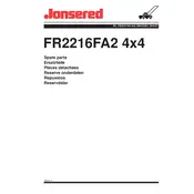 Jonsered FR2216 FA2 4x4 966415201 Lawn Mower manual cover