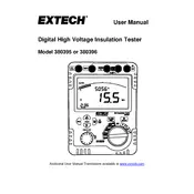 Flir Extech 380395 Tester manual cover