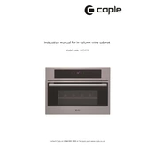 Caple WC470 Wine Cabinet manual cover