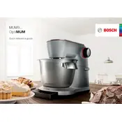 Bosch OptiMUM MUM9GX5S21 Kitchen Machine manual cover