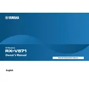 Yamaha RX-V571 Receiver
