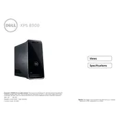 Dell XPS 8900 Desktop manual cover