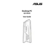 ASUS ROG Huracan G21 Computer manual cover