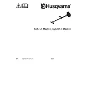 Husqvarna 525RXT Mark II Brushcutter manual cover