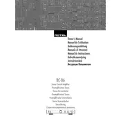 Rotel RC-06 Amplifier manual cover