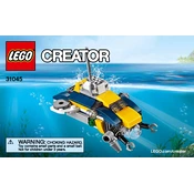 LEGO 31045-3 Construction Set manual cover