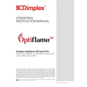 Dimplex Optiflame Braemar BMR20 Electric Fire manual cover