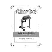 Clarke 3402045 LB5S Stand for Log Buster 5 manual cover