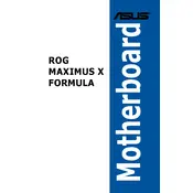 ASUS ROG MAXIMUS X FORMULA Motherboard manual cover