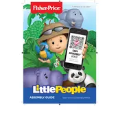 Fisher Price Mattel Little People Share and Care Safari FHF35 Toy manual cover