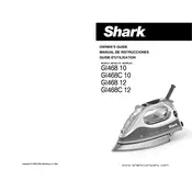 Shark GI468 10 Iron manual cover