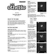 Radica Mattel Pocket Othello I8042 Toy manual cover