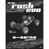 HPI Racing Nitro Rush Evo 12560 Race Kit manual cover