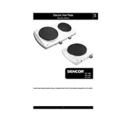 Sencor SCP 1500 Hotplate manual cover