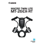 Canon Macro Twin Lite MT-26EX-RT manual cover