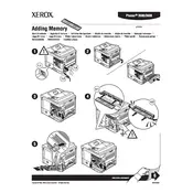 Xerox Phaser 3500 Adding Memory Printer manual cover