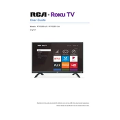 RCA ROKU TV RTR3261-CA TV manual cover