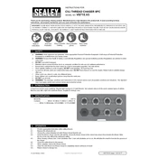 Sealey VS715.V3 CVJ Tool manual cover