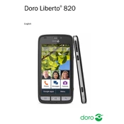 Doro Liberto 820 Phone manual cover