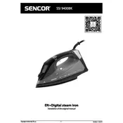 Sencor SSI 9400BK Iron manual cover