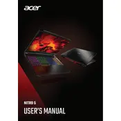 Acer Nitro 5 Intel AN515-55-53E5 Laptop manual cover