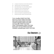 De Dietrich DWD714X Warming Drawer manual cover