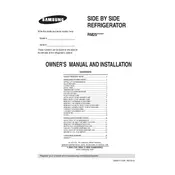 Samsung RM255LA Refrigerator manual cover