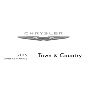 Chrysler Town & Country 2015 Minivan manual cover