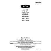 AGA eR3 90-3i Cooker manual cover