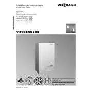 Viessmann Vitodens 200 WB2 Series Boiler manual cover