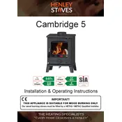 Henley Stoves Cambridge 5 Stove manual cover