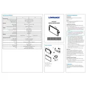 Lowrance Elite FS Chartplotter manual cover