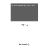De Dietrich DOR7586A Oven