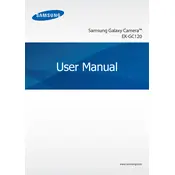 Samsung Galaxy Verizon GC120 Camera manual cover