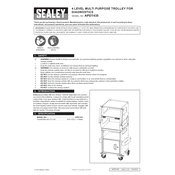 Sealey APDT435 Trolley manual cover