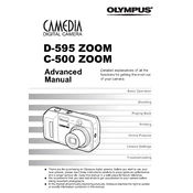 Olympus C-500 ZOOM manual cover