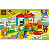 LEGO Duplo 10833 Construction Set manual cover