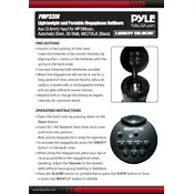 Pyle PMP33IN Megaphone manual cover