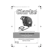 Clarke 7320535 HLS160 3 Phase Hot Washer manual cover