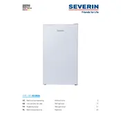 Severin KS 8824 Refrigerator manual cover