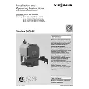 Viessmann Vitoflex 300-RF 150 Ecocontrol Touchscreen Control Boiler manual cover