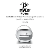 Pyle PBTSN50 Speaker manual cover