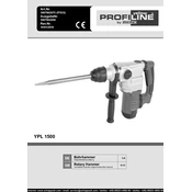 Profiline YPL 1500 3907902972 Rotary Hammer manual cover