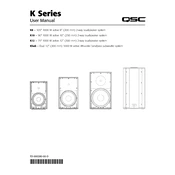 QSC K Series K8 manual cover