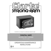 Clarke 7710180 CS300D Strong-Arm Digital manual cover