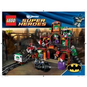 LEGO Super Heroes 6857-2 Construction Set manual cover