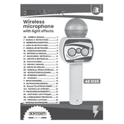 Bontempi 48 5135 Wireless Microphone Speaker manual cover