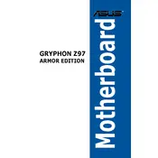 ASUS GRYPHON Z97 ARMOR EDITION Motherboard manual cover