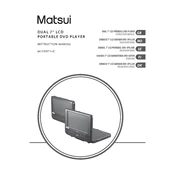 Matsui M71PDT11E manual cover