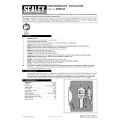 Sealey VS8233A Borescope manual cover